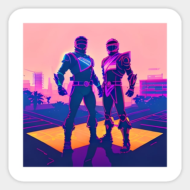 Tron Sentai Rangers Sticker by SNAustralia